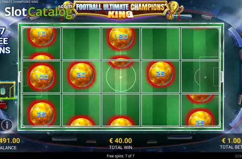 Скрин7. Football Ultimate Champions King слот