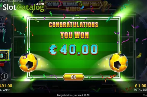 Скрин8. Football Ultimate Champions King слот