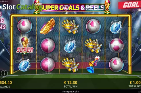 Скрин8. Super Goals and Reels слот