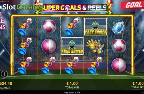 Скрин6. Super Goals and Reels слот