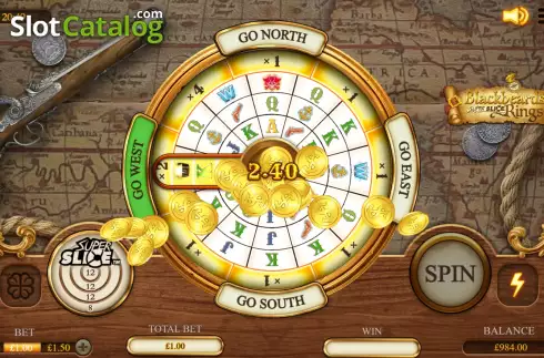 Скрин3. Blackbeards Super Slice Rings слот
