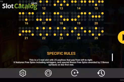 Скрин7. Santas Gifts (Reevo) слот