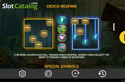 Скрин8. Crazy Crocs (Reevo) слот