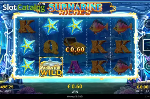 Скрин4. Submarine Riches слот