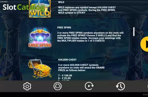Скрин7. Submarine Riches слот