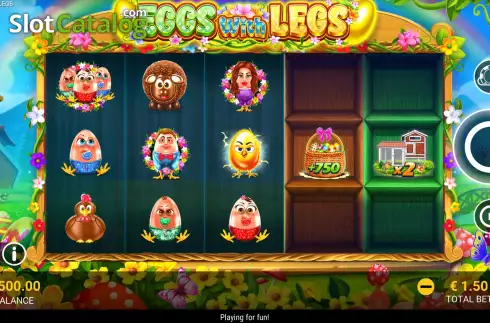 Скрин2. Eggs with Legs слот