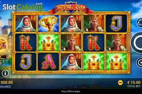 Скрин2. Royal Bets слот