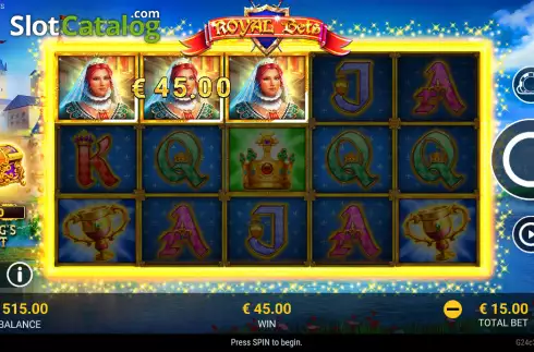 Скрин3. Royal Bets слот