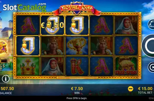 Скрин4. Royal Bets слот