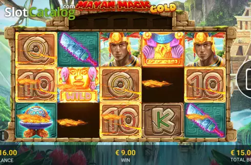 Скрин3. Mayan Magic Gold слот
