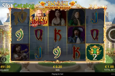 Скрин3. Le BoSSu Richesse Royale слот