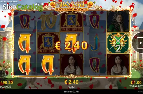 Скрин4. Le BoSSu Richesse Royale слот