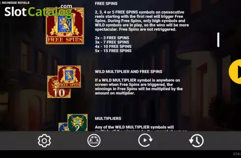 Скрин7. Le BoSSu Richesse Royale слот