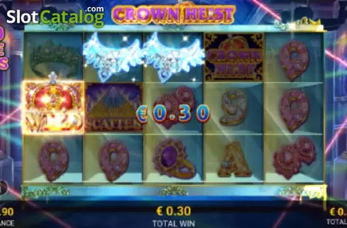 Скрин3. Crown Heist слот