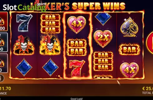 Скрин2. Joker's Super Wins слот