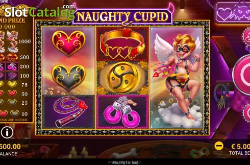 Скрин2. Naughty Cupid слот