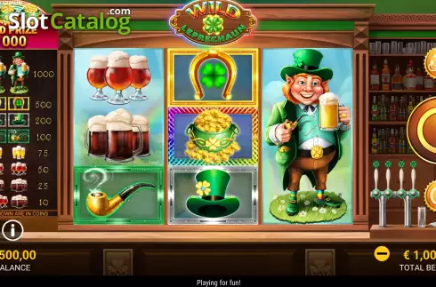 Скрин2. Wild Leprechaun (Reevo) слот