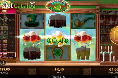 Скрин3. Wild Leprechaun (Reevo) слот