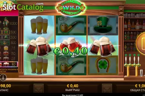 Скрин3. Expanding Wild Leprechaun слот