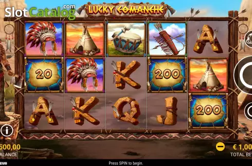 Скрин2. Lucky Comanche слот