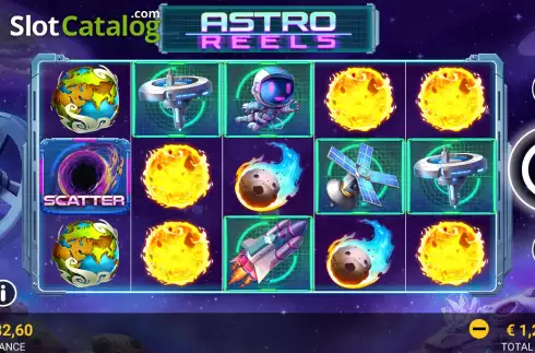 Скрин2. Astro Reels слот