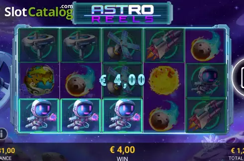 Скрин3. Astro Reels слот