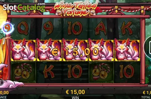 Скрин3. Nine Tailed Fortune слот