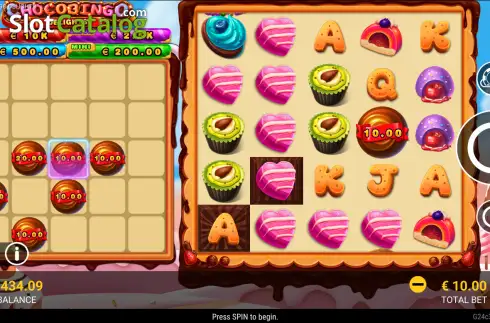 Скрин2. Chocobingo Delights слот