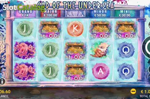 Скрин2. God of the Undersea слот