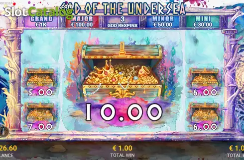 Скрин3. God of the Undersea слот
