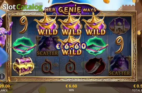 Скрин3. Her Genie Ways слот