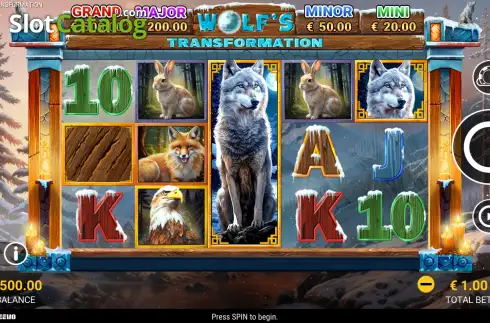 Скрин2. Wolf's Transformation слот