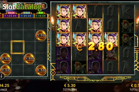 Скрин3. DragoBingo Treasure слот