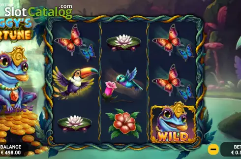 Скрин2. Froggy's Fortune слот