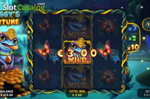 Скрин3. Froggy's Fortune слот