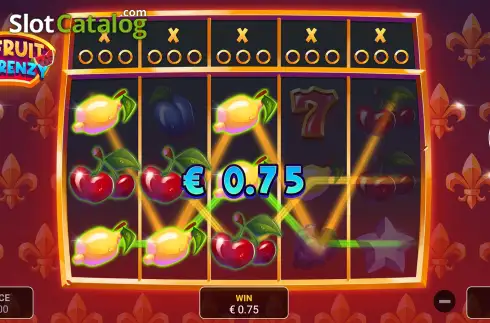 Скрин3. X-Fruit Frenzy слот