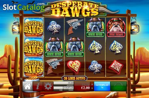 Скрин6. Desperate Dawgs слот