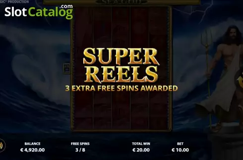 Скрин8. Sea God (Reflex Gaming) слот