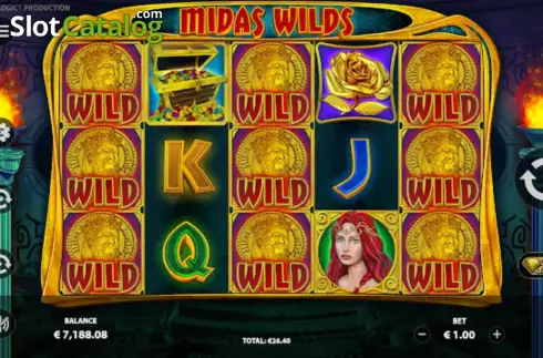 Скрин3. Midas Wilds слот
