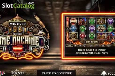 Скрин2. Time Machine (Reflex Gaming) слот