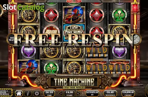 Скрин4. Time Machine (Reflex Gaming) слот