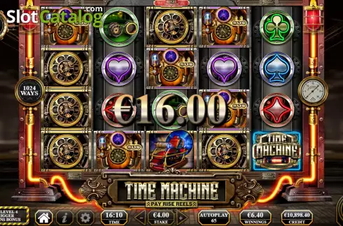 Скрин5. Time Machine (Reflex Gaming) слот