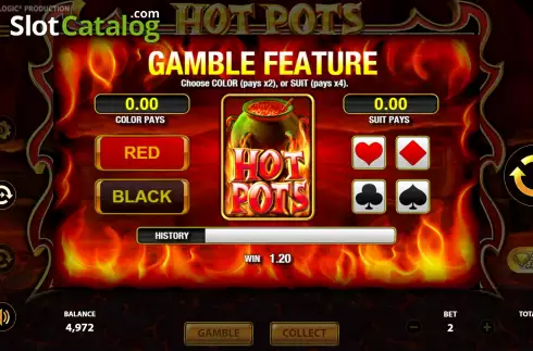 Скрин4. Hot Pots слот