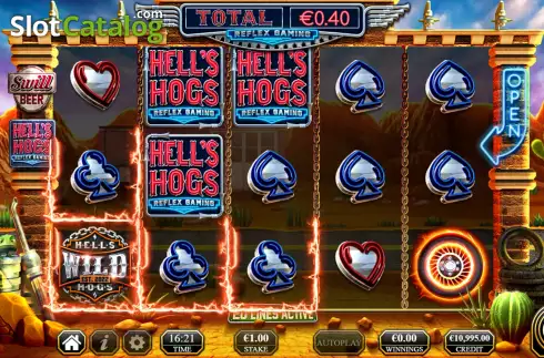 Скрин4. Hell's Hogs слот