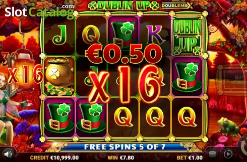 Скрин5. Dublin Up Doublemax слот
