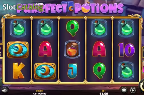 Скрин3. Purrfect Potions слот
