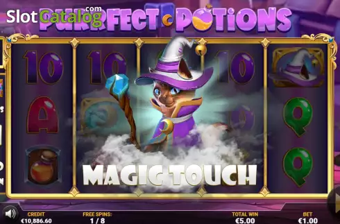 Скрин9. Purrfect Potions слот