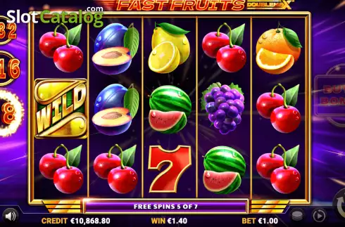 Скрин8. Fast Fruits DoubleMax слот