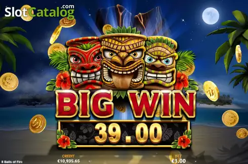 Скрин9. 8 Balls of Fire слот