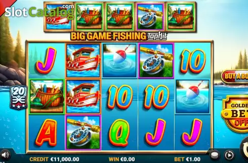 Скрин2. Big Game Fishing слот